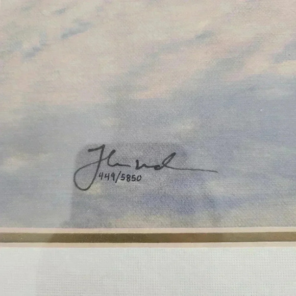 Thomas Kinkade Limited Edition "Summer Gate" S/N Oil On Canvas Painting - Picture 4 of 6